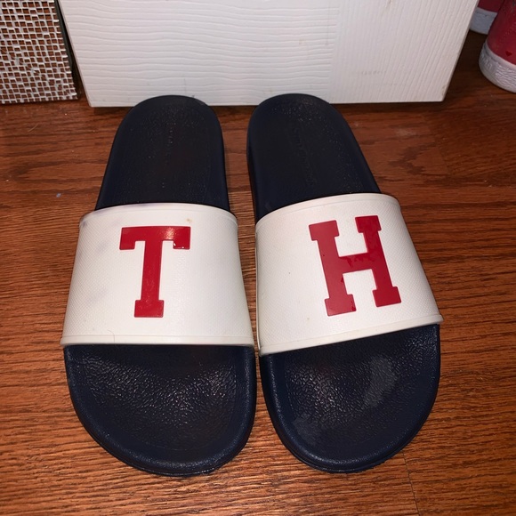TOMMY HILFIGIRE SLIDES - Picture 2 of 4